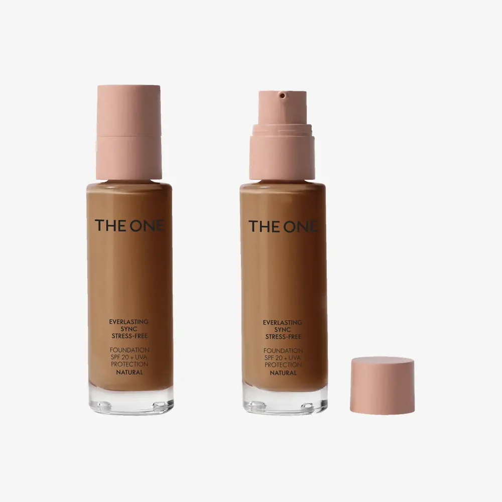 The ONE Everlasting Sync Stress-Free Foundation SPF 20 + UVA protection Natural