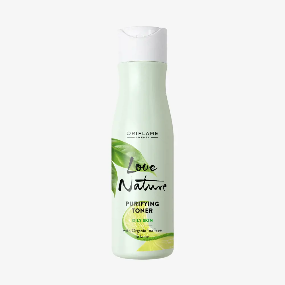 Love Nature Purifying Toner with Organic Tea Tree & Lime