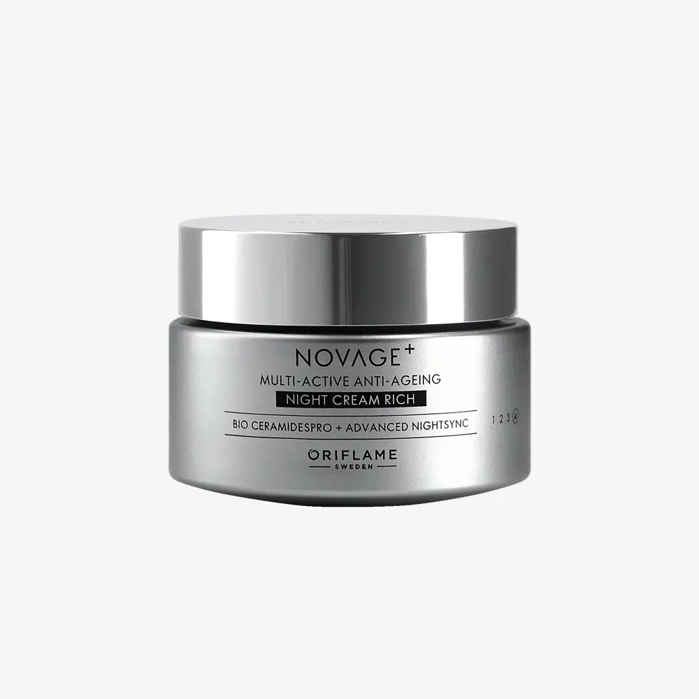 Novage+ Multi-Active Anti-Ageing Night Cream Rich
