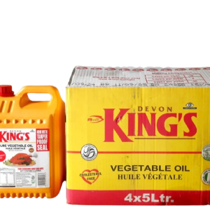 King's Vegetable Oil 5L (x4)