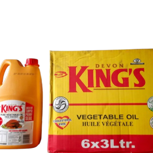 King's Vegetable Oil 3L (x6)