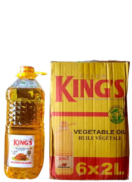 King’s Vegetable Oil 2L (x6)