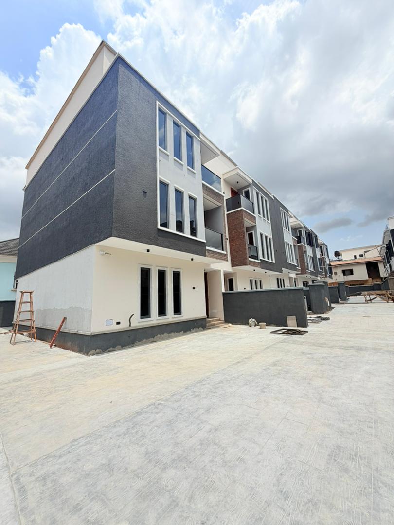 Exquisitely Built 4-Bedroom Detached Terrace Duplex with BQ, Opebi, Ikeja