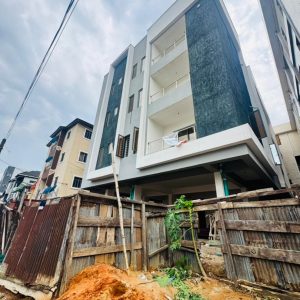 Lovely Built 3-Bedroom Apartments with A room BQ, Yaba, Lagos
