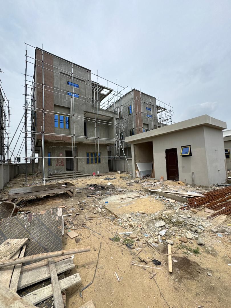 Newly Built 5-Bedroom Fully Detached Duplex with a Room BQ, Surulere - Image 4