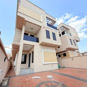 Newly Built 5-Bedroom Fully Detached Duplex with a Room BQ, Omole Phase 1, Lagos