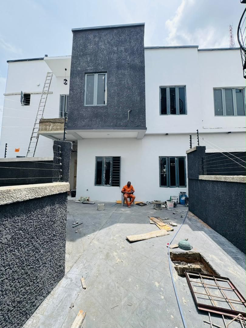 Newly Built 4-Bedroom Fully Detached Duplex with a Room BQ, Omole Phase 1, Lagos