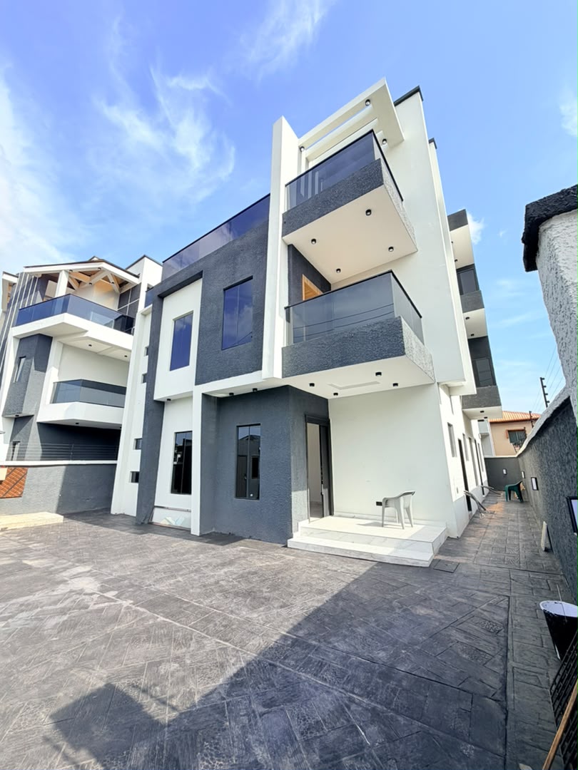 Newly Built 5-Bedroom Fully Detached Duplex with a Room BQ, Omole Phase 1, Lagos