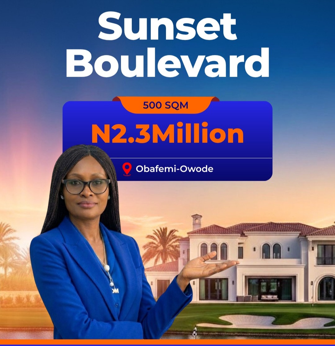 500sqm at Sunset Boulevard, Obafemi Owode, Ogun State