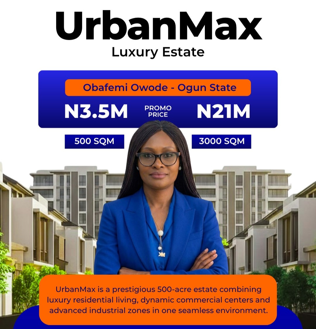3000sqm at UrbanMax Luxury Estate, Obafemi Owode, Ogun State - Image 2