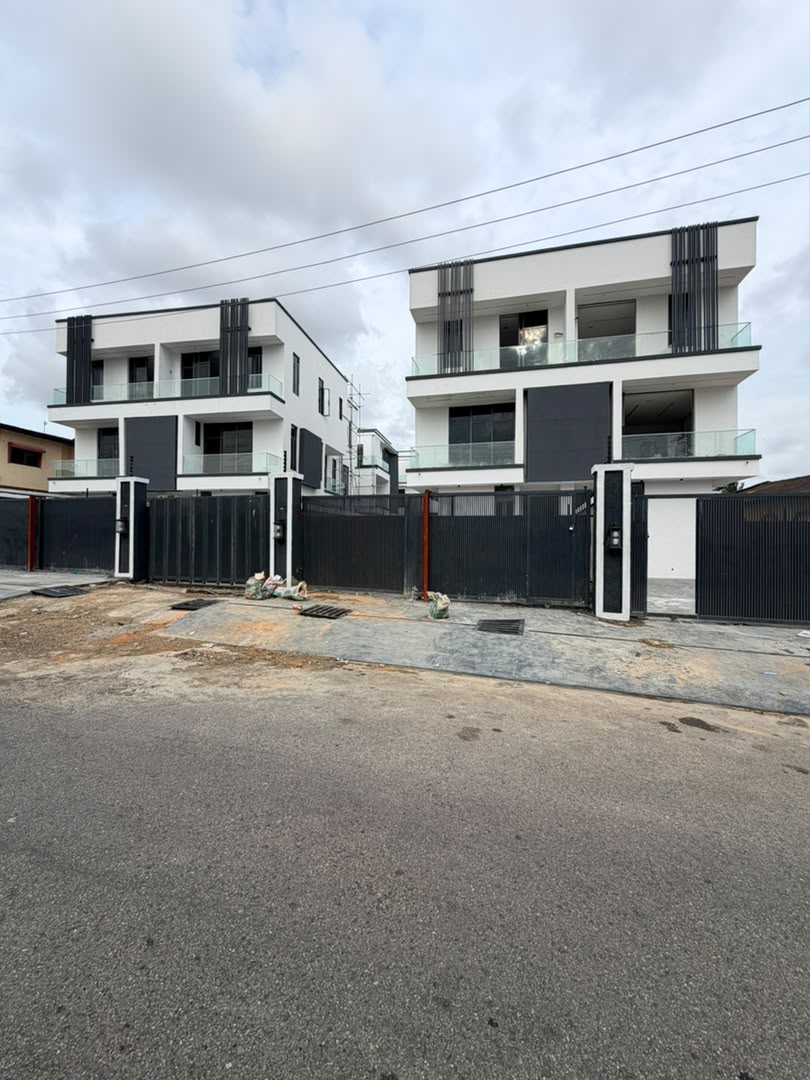 Newly Built 4-Bedroom Semi Detached Duplex with a Room BQ, Omole Phase 2, Lagos