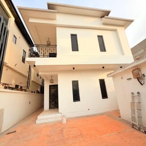 Newly Built 4 Bedroom Fully Detached Duplex with a Room BQ, Surulere, Lagos