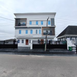 Spaciously Built 4 Bedroom Semi-Detached Duplex with a Room BQ, Opebi, Ikeja